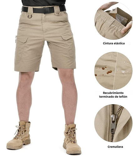 Bermudas Transpirables Con Bolsillos Para Nuevo Bermuda