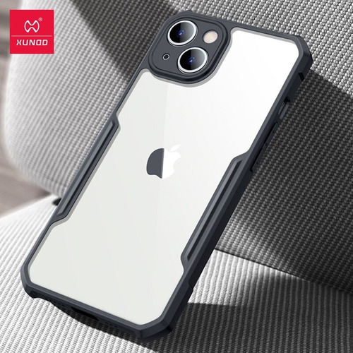 Imagen 7 de 7 de Funda Para iPhone 13 Series Protector Lentes Negro 13 6.1