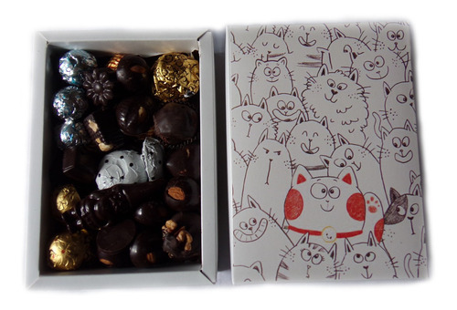 Imagen 2 de 4 de Bombones Chocolate Premium Keto (500 Gr) Sin Tacc Y Lactosa