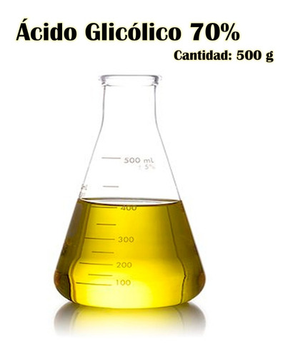 Ácido Glicólico Cosmético 70% (500g)