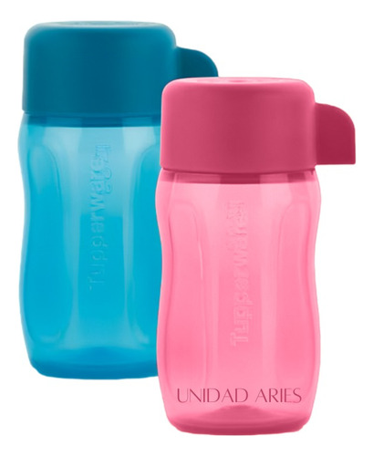 Duo De Mini Botellas Para Agua Eco Twist 90ml Tupperware