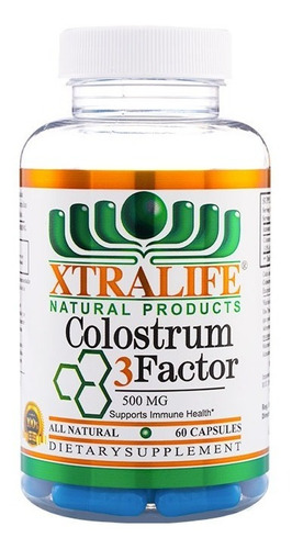 Colostrum 3 Factor - 60 Cápsulas (distribuidor Autorizado)