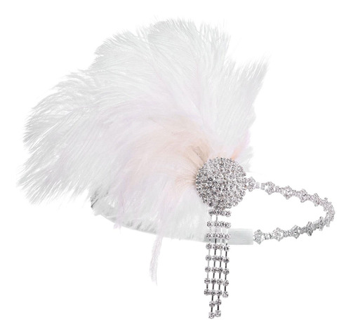 Diadema Estilo Flapper, Accesorios Para Disfraz, Cadena Para