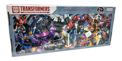 Puzzle Tranformers 1000 Pzs. Panoramico Tapimovil Hts09429