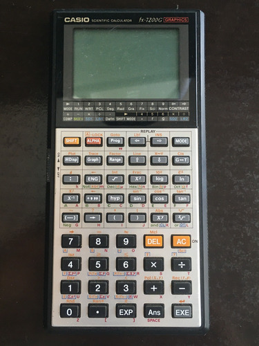 Casio Graficadora Científica Programable Fx-7200g De 1985