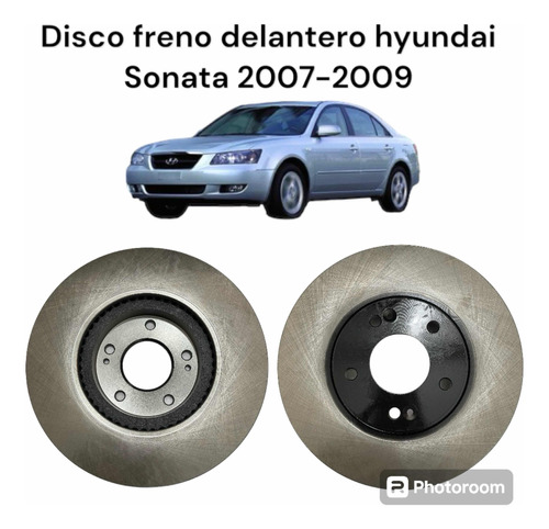 Disco Freno Delt Hyundai Sonata 2007-2009