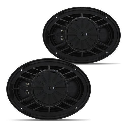 Imagen 4 de 9 de Parlantes Bomber Quadriaxial 6x9 Bbmax 100w Rms 4 Vías