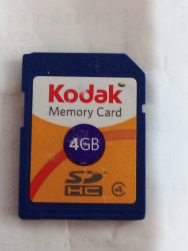 Memory Card Sd Hc Kodak Sin Funcionar 