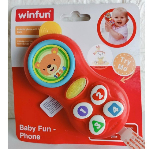 Juguete Celular Musical Win Fun Jj0638 (4293)