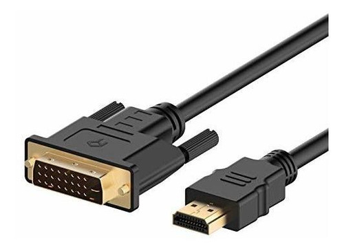 Cable Hdmi Dvi Cl3 Velocidad Bidireccional 6 Pie Negro