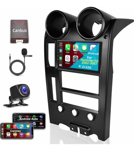 Radio Android 2+32 Carplay Hummer H2