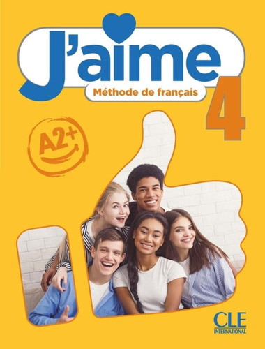 Jaime 4 (a2+) - Livre De L´eleve: Jaime 4 (a2+) - Livre De L´eleve, De Moreno, A. Leon. Editora Cle International - Paris, Capa Mole, Edição 1 Em Francês, 2023
