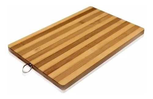 Tabla Para Picar Carne Verduras De Bambú Madera Rectangular