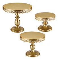 Comprar Juego De 3 Soportes Para Tartas Redondas