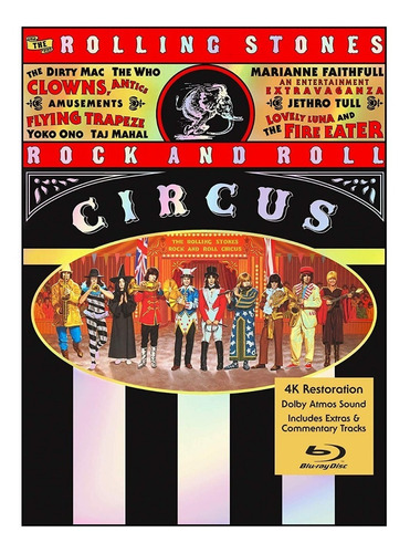 The Rolling Stones Rock And Roll Circus Blu-ray Import Stock