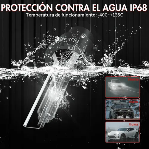.. D2s Hid Xenón Faro + 9006 Led Kit De Luz Antiniebla 6000k
