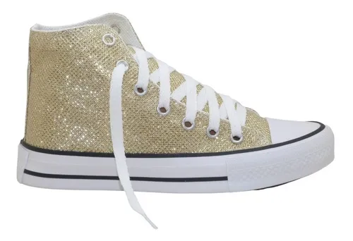 Zapatillas con brillo para nena hot sale
