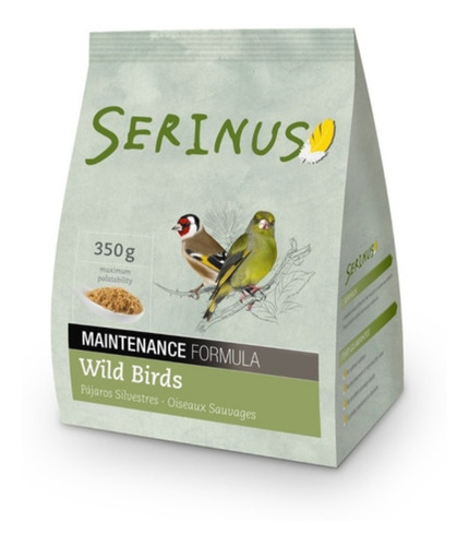 Alimento De Mantenimiento Aves Silvestres 350g. Serinus 