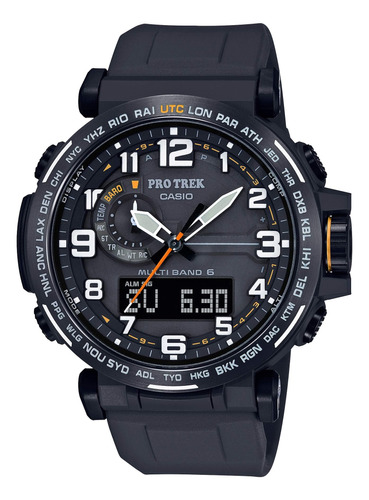 Reloj Casio Pro Trek De Cuarzo De Acero Inoxidable Para Homb