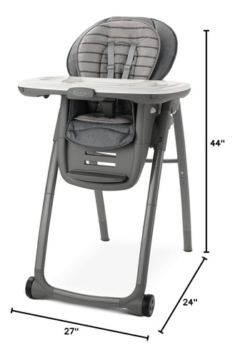 Graco Table2table Premier Fold - Silla Alta Convertible 7 En 1, Asiento Elevador De Comedor