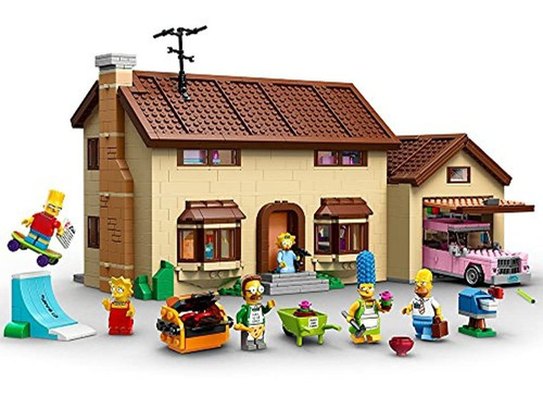 Figura De La Casa De Los Simpsons (lego, 71006)