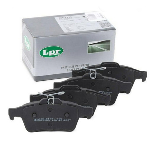 Kit 8 Pastillas De Freno Lpr Ford Focus 2 Ecosport Del Tras