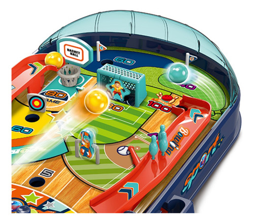 Jogo Fliperama Pinball Brinquedo Retro Multi Sports Infantil