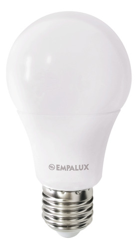 2 Lâmpadas Bulbo Led 9w 127v 2400k E27 Dimerizavel Al09122 Branco-quente