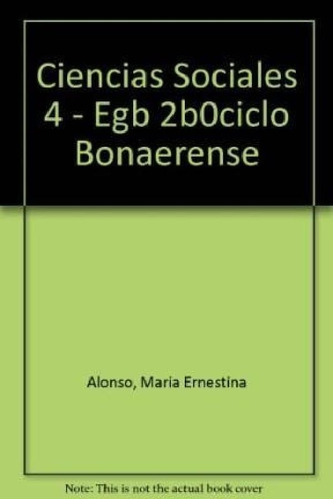 Libro - Ciencias Sociales 4 Aique Bonaerense (serie Puntos 