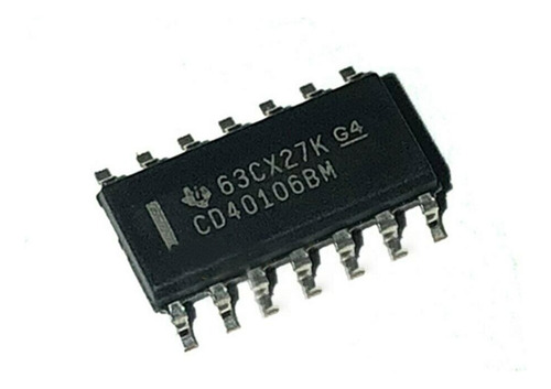 Cd40106bm Smd Inversor Cmos Hex Schmitt Original X 10 Pcs