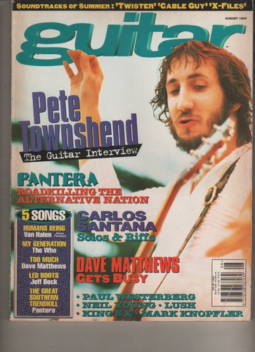 Revista ** Guitar ** Usa - Año 1999 P Townshend, Pantera