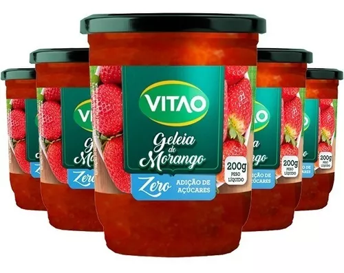 Geleia Zero Adição de Açúcar Uva Vitao 200g