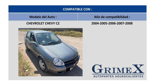 Faro Chevrolet Chevy C2 2004-04-2005-2006-2007-2008-08 Tyc | Envío gratis