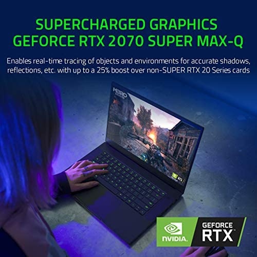 Laptop Razer Blade 15 Advanced Gaming : Intel Core I7-10875h