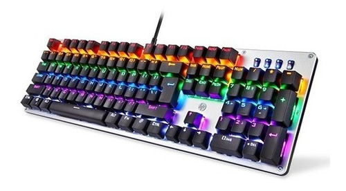 Teclado Gamer Mecanico Hp Gk100 Rgb - Prophone