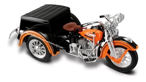 Moto De Colección Harley Davidson Servi-car Año 1947 