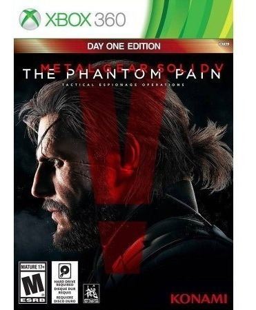 Metal Gear Solid V Phantom Pain Xbox 360 Nuevo