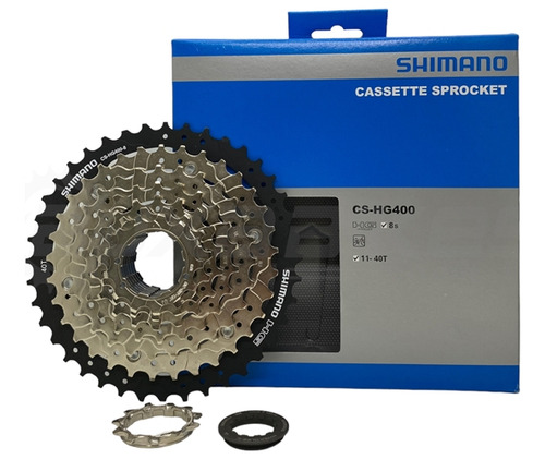 Cassete Shimano 8/16/24v Cs-hg400 11/40d
