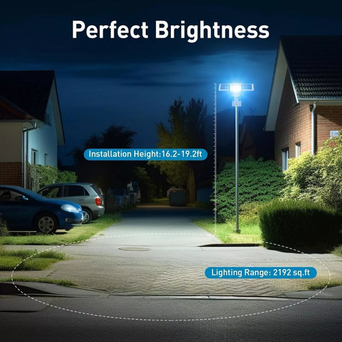 Focos Solares Led 150w Panel Solar Exterior