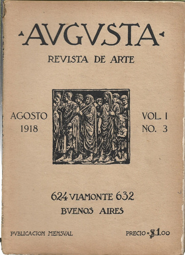 Revista De Arte. Director Frans Van Riel. Bs.as. 1918-1920. 