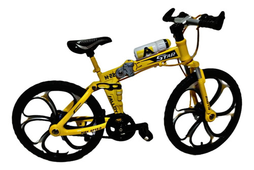 Bicicleta Miniatura Bike Metal Colecionavel 1:10 Ciclismo 