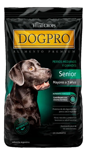 Dogpro Alimento Perro Senior 7,5 Kg + 2 Latas Comida Humeda