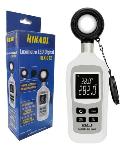 Mini Luximetro Digital Led Hikari Hlx-912 Profissional