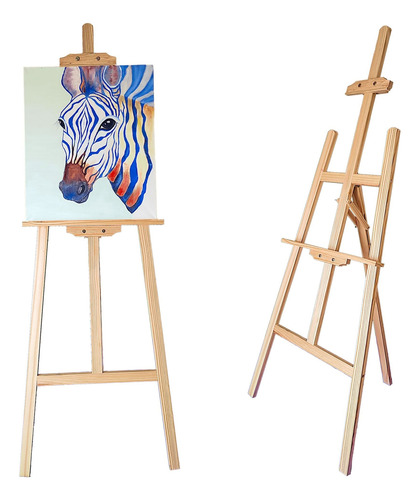 Atril Caballete Pintura Soporte Para Pintar 175cm Ajustable