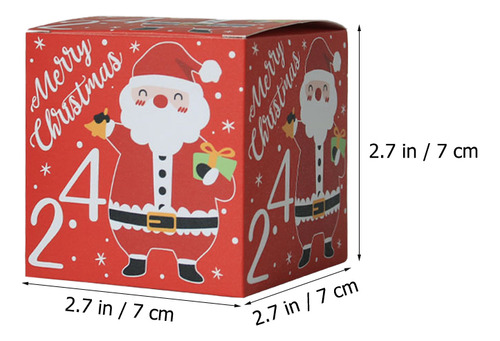 24 Cajas De Apple Box Para Nochebuena, Regalos De Navidad, C