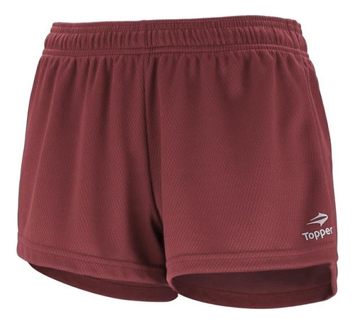 Topper Short - Trng Gd Bordó