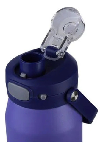 Garrafa Térmica Isomax 750ml Aço Inox Ntk Azul-marinho