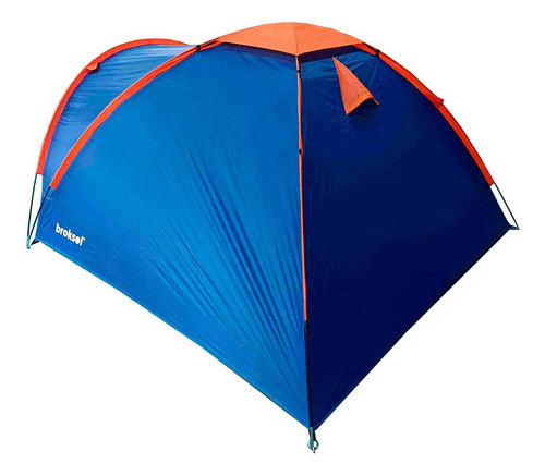 Carpa Iglú Broksol Aguila Pro 6 Personas Mosquitero Cubretecho Azul