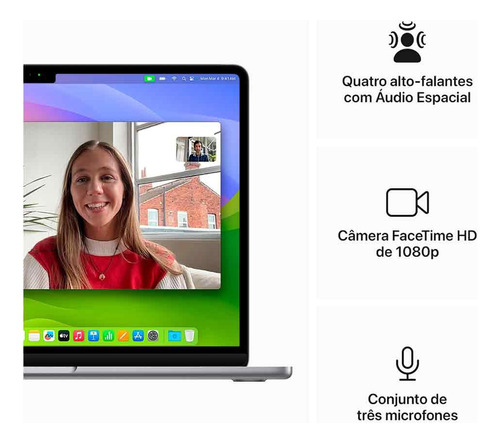 Apple Macbook Air 13 , M2, 16gb Ram, 256gb Ssd - Estelar Estelar