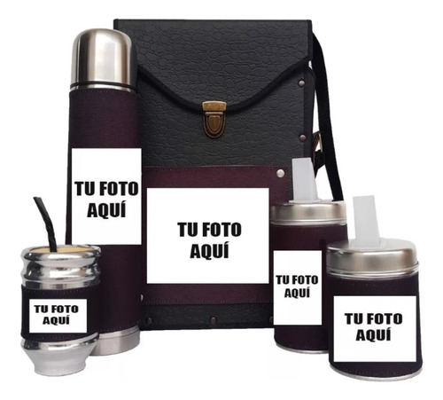 Set Matero. Kit De Mate. Personalizado Logo Empresarial